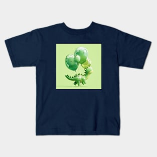 Dinosaur Balloons I Kids T-Shirt